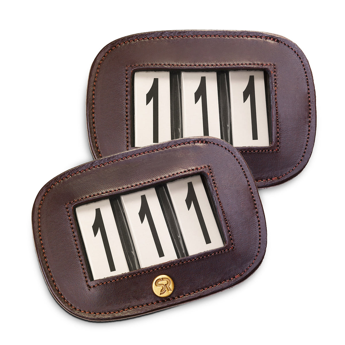 Number holder with start numbers 3-digit