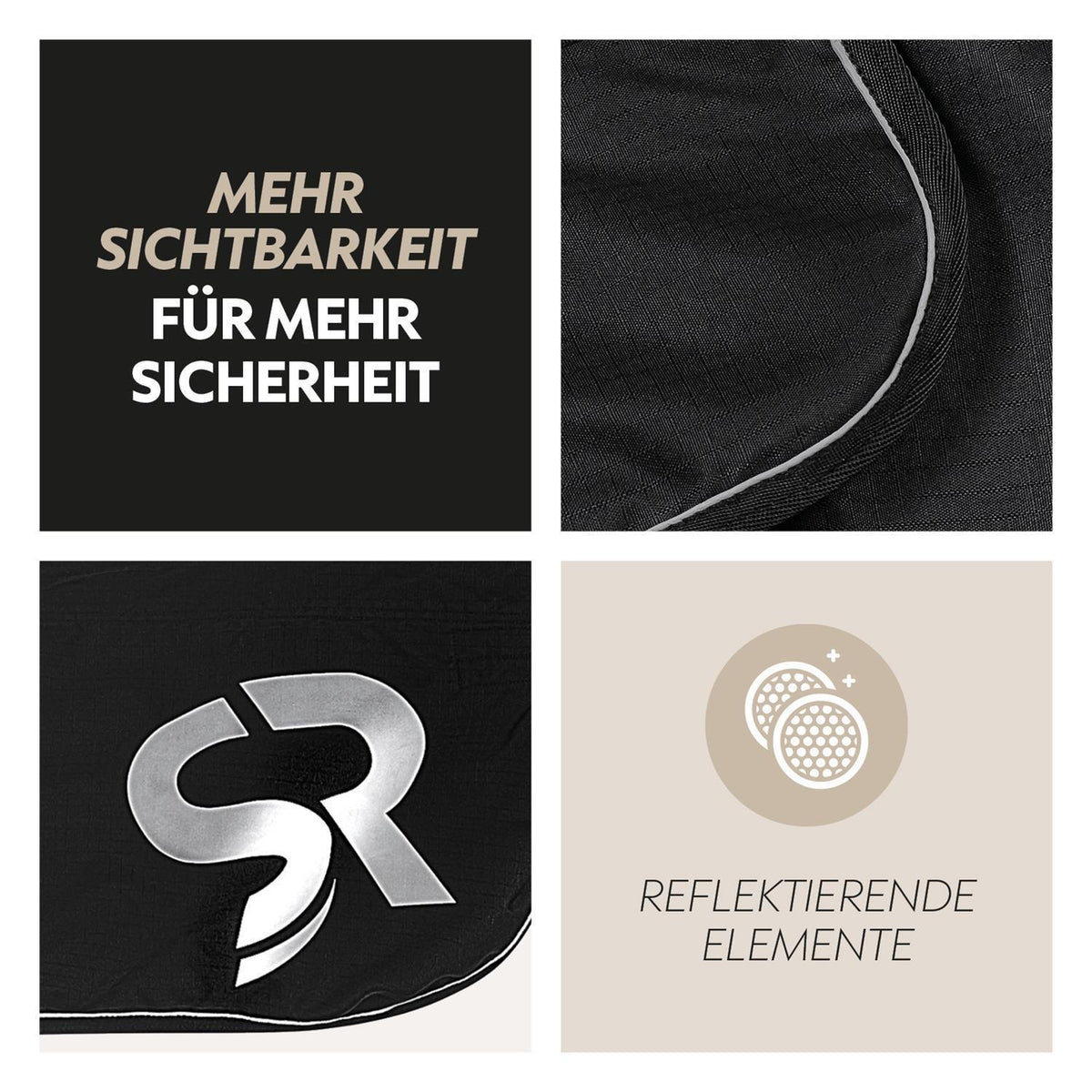 Regendecke 50g mit Unterdecke 150g "Dublin-System"
