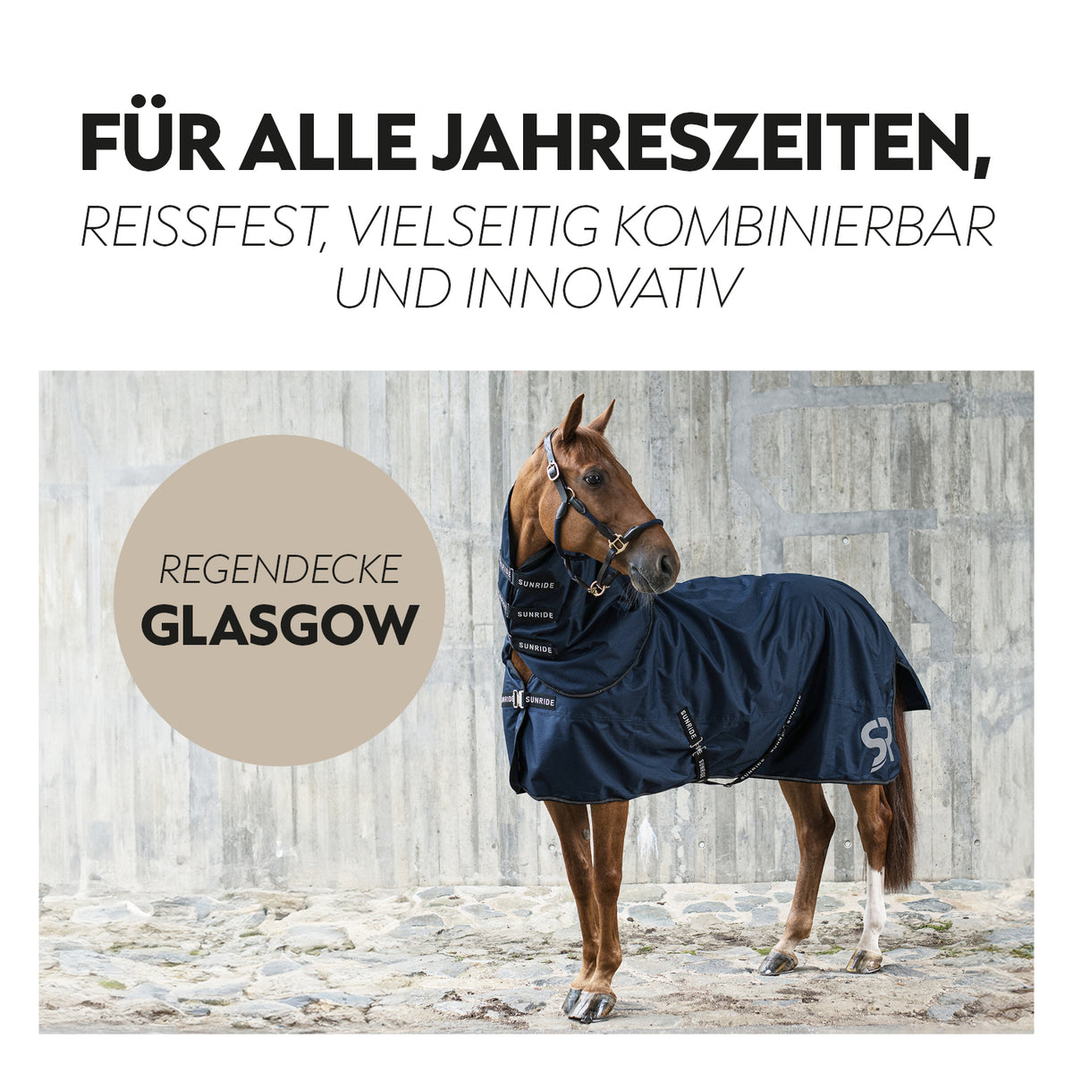 Regendecke 0g mit Unterdecke 150g "Glasgow-System"