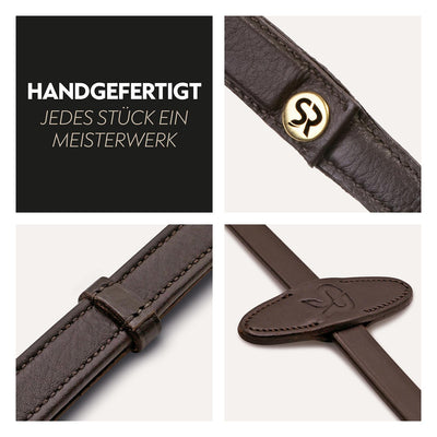 Safety rubber reins with magnet "NoPanic"