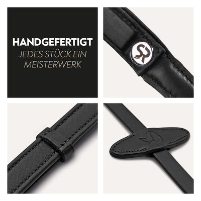 Safety rubber reins with magnet "NoPanic"