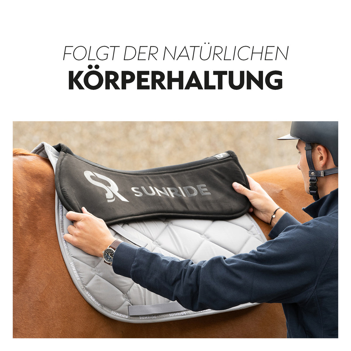 Saddle half pad jumping "Cloud One"