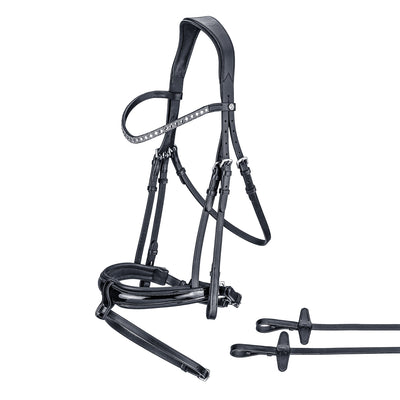 Swedish bridle "Aspen" with reins