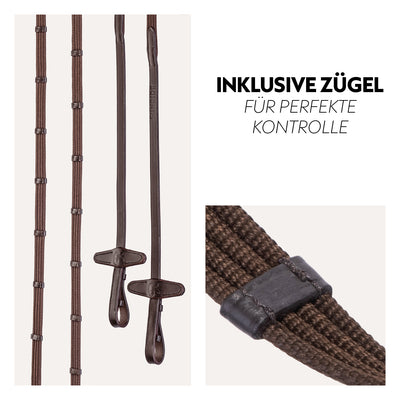 Swedish bridle "Aspen" with reins