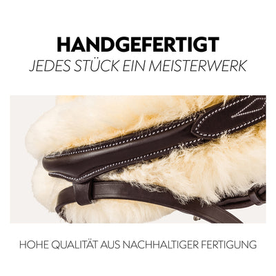 Swedish bridle "Oxford" with reins