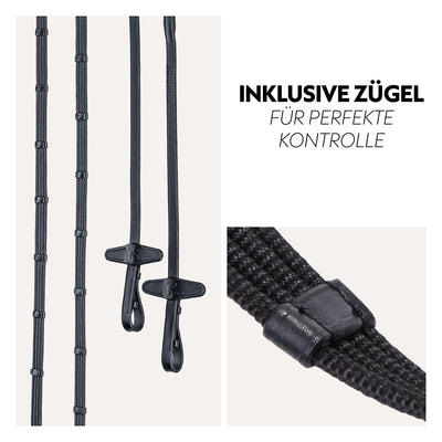 Swedish bridle "Oxford" with reins