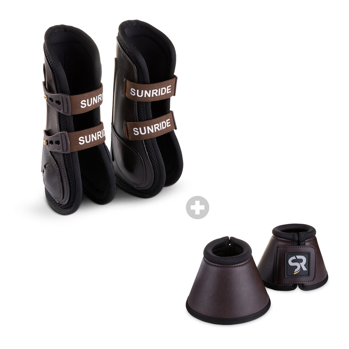 Jumping boots with bell boots (set of 4)