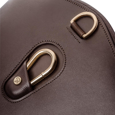Leather Studguard Girth "Hickstead"