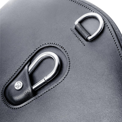 Leather Studguard Girth "Hickstead"
