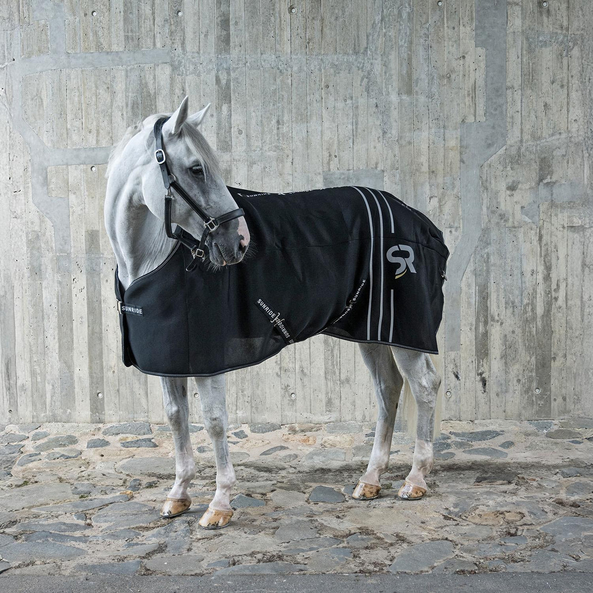 2in1 Stalldecke 50g "UltraDry" mit Fleece (auch als Unterdecke)