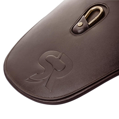 Leather Studguard Girth "Hickstead"