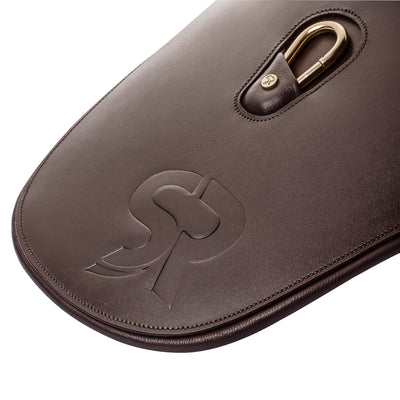Leather Studguard Girth "Hickstead"