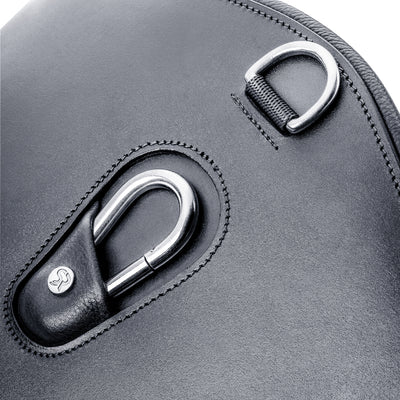 Leather Studguard Girth "Hickstead"