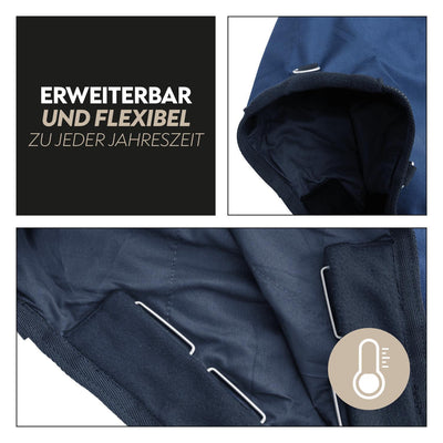 Regendecke 0g mit Unterdecke 50g "Glasgow-UltraDry-System"