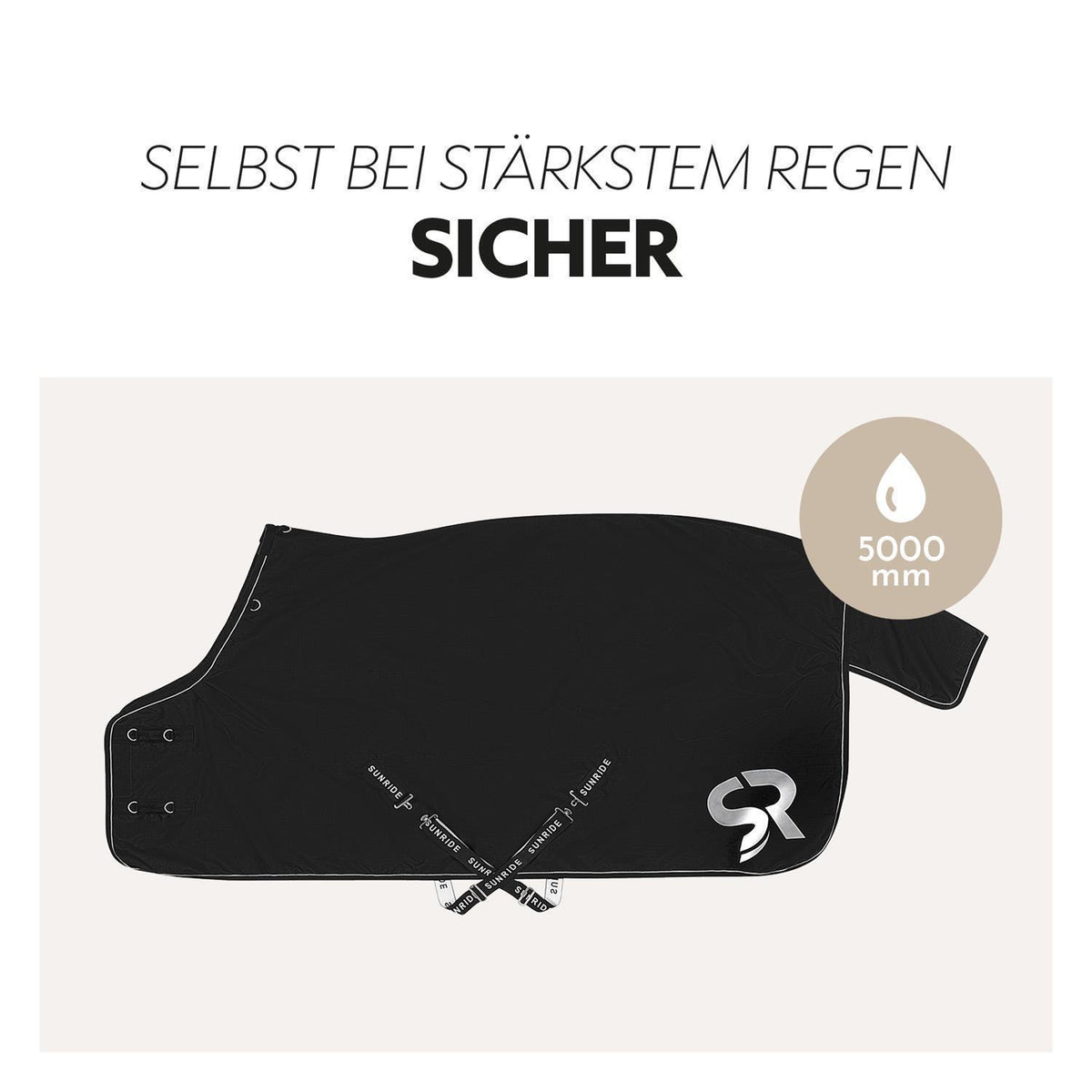 Regendecke 50g mit Unterdecke 150g "Dublin-System"