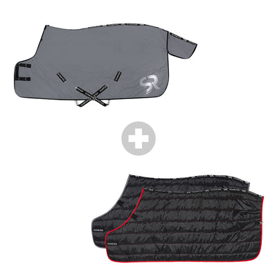 Winter Blanket 450g with Underrugs (150g + 300g) "Alaska-System"
