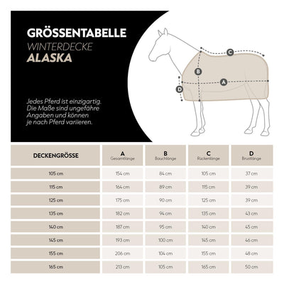 Winter Blanket 450g "Alaska" (1200D)