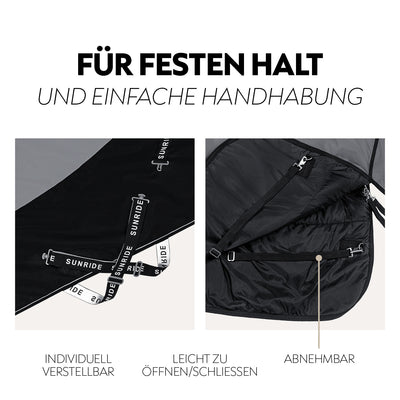 Regendecke 50g "Dublin" und Winterdecke 250g "Helsinki"