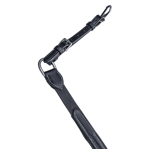 variable befestigung vorderzeug mit martingal windsor schwarz variable befestigung beim vorderzeug mit martingal windsor aus schwarzem leder von sunride