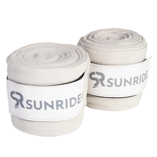 1 beige fleece bandagen aus der wellington kollektion im set