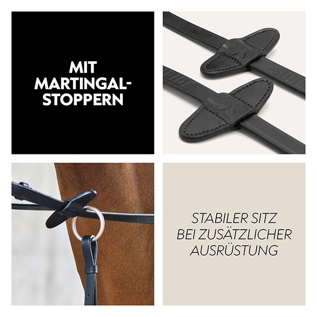 Kris Magna® rubber reins “ProControl”