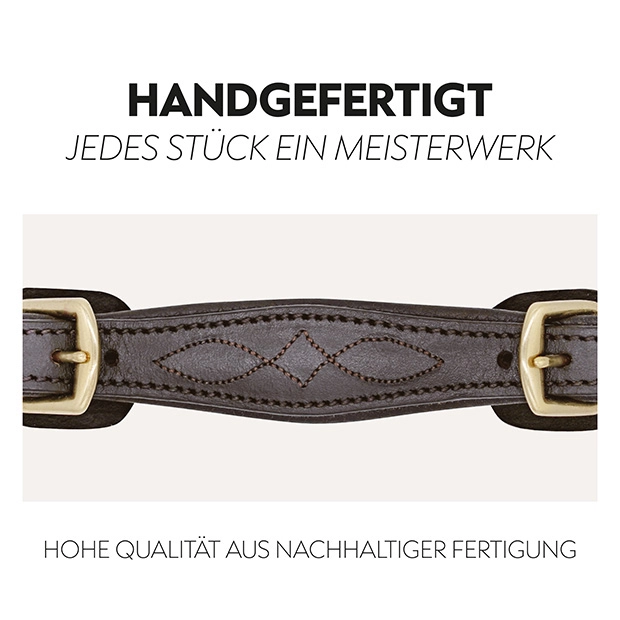 Hanoverian bridle "Hannover" with reins