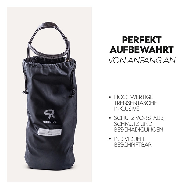 Hanoverian bridle "Hannover" with reins