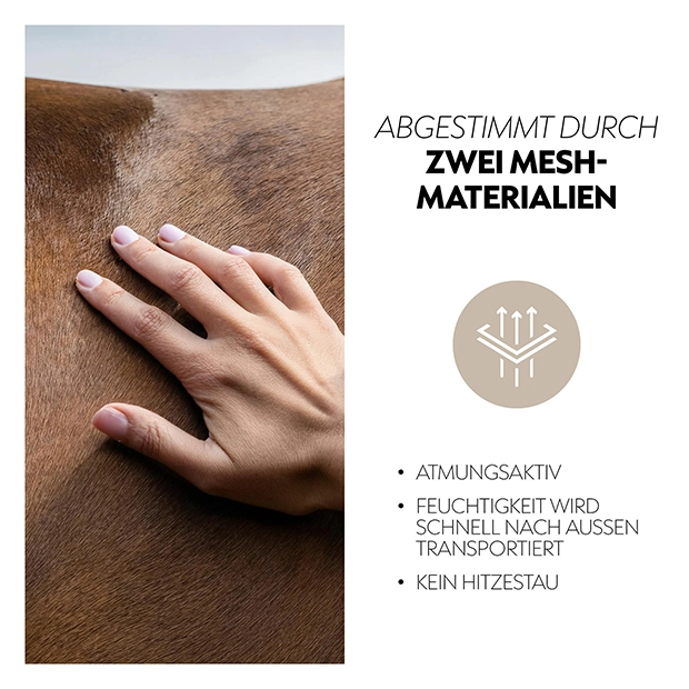 Fliegendecke mit abnehmbarem Halsteil "Ibiza"