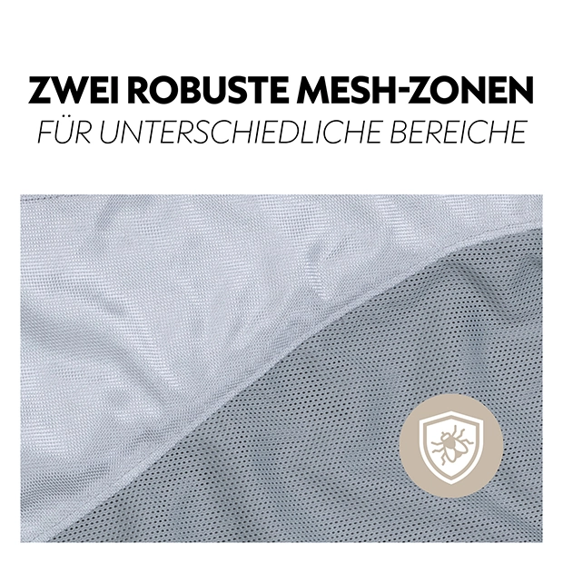 Fliegendecke mit abnehmbarem Halsteil "Ibiza"