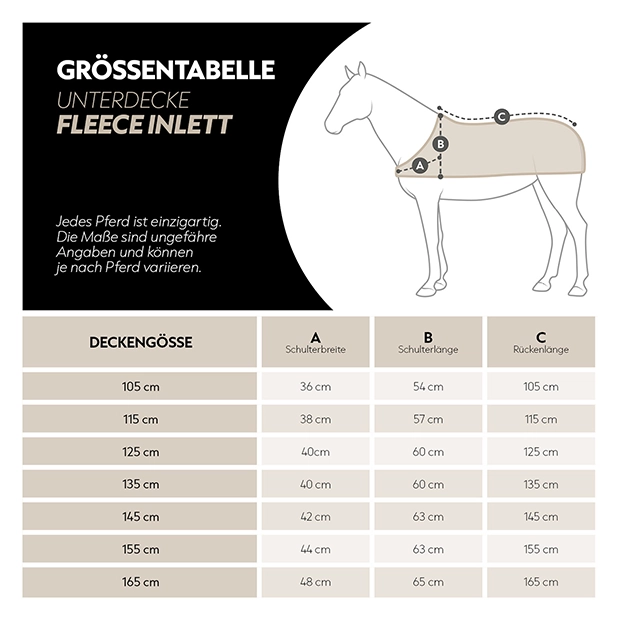 Fleece underrug (insert)