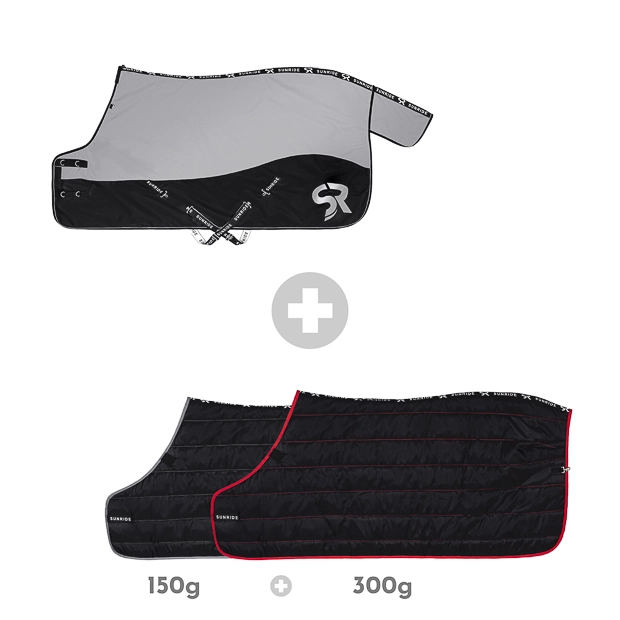 Winter Blanket 250g with Underrugs (150g + 300g) "Helsinki-System"