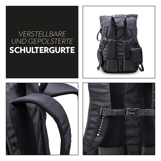 Rucksack (wasserdichtes, recyceltes Material)