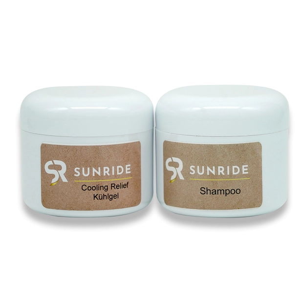 Kühlgel und Shampoo Probenset (20ml)