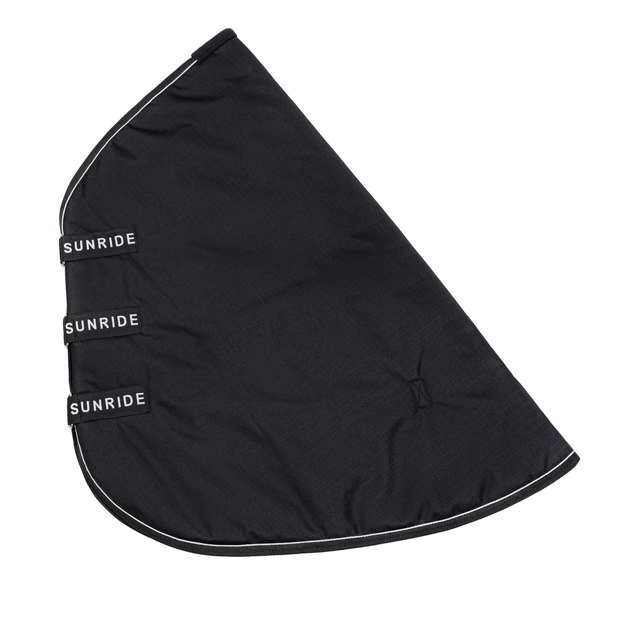 250 grams filled black neck part for all rain and winter rugs by sunride