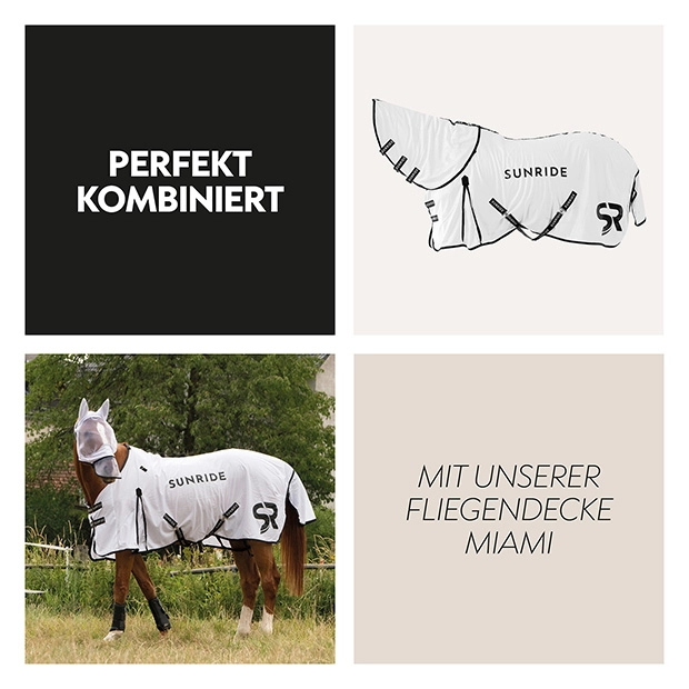 Fliegenmaske "Miami" Fliegenmaske "Miami"