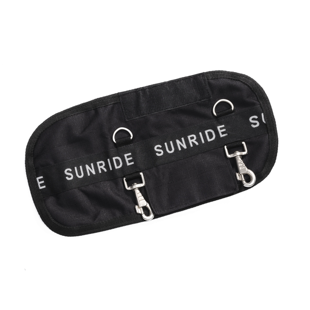 chest extension for all sunride winter and rain rugs in black