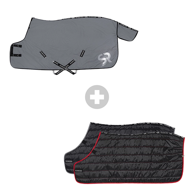 Winter Blanket 450g with Underrugs (150g + 300g) "Alaska-System"