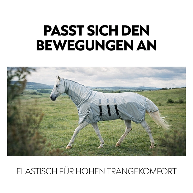 Fliegendecke mit abnehmbarem Halsteil "Ibiza"