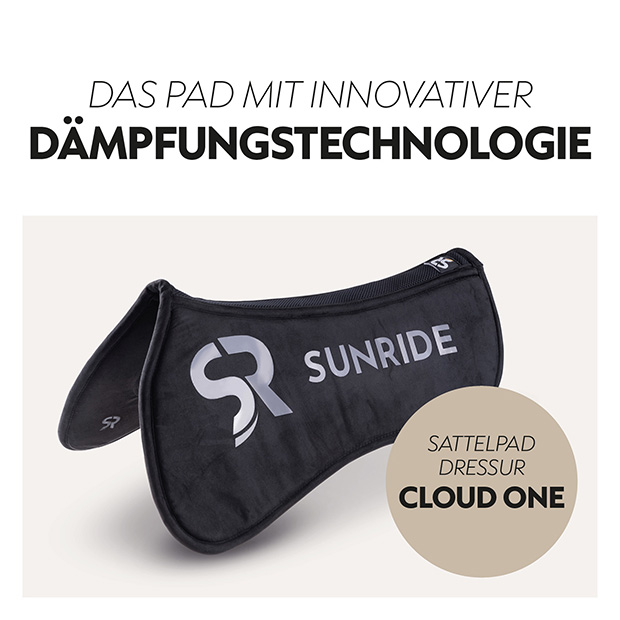 Sattelpad Dressur "Cloud One"