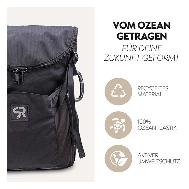 Backpack (waterproof, recycled material) Backpack (waterproof, recycled material)